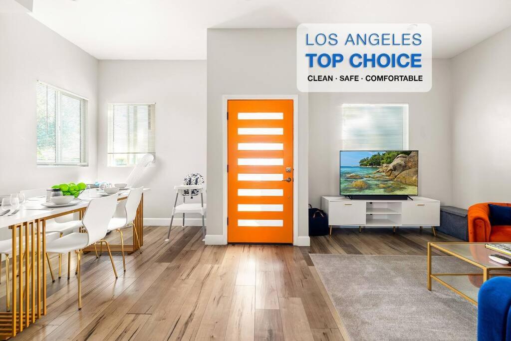 New Luxury Townhome Sleeps 9 Near Usc/dtla/expo Apartment